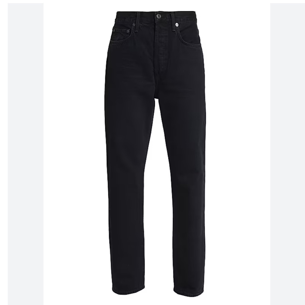 Agolde Classic Black Denim Jeans